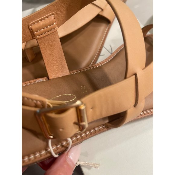 Joie Lennox Tan Leather Toe Strap Sandals - Picture 11 of 11